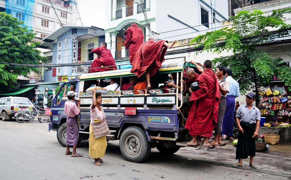 Vervoer Myanmar