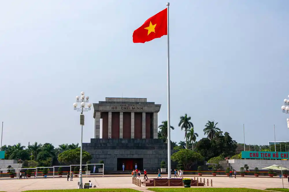 mausoleum van Ho Chi Minh